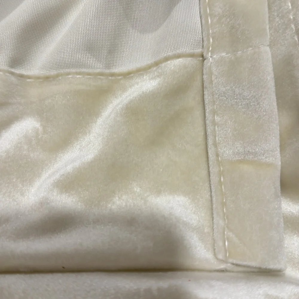Torino Curtain Panels | Solid Velvet by Rodeo Home set off 2 ( 54”x96”)